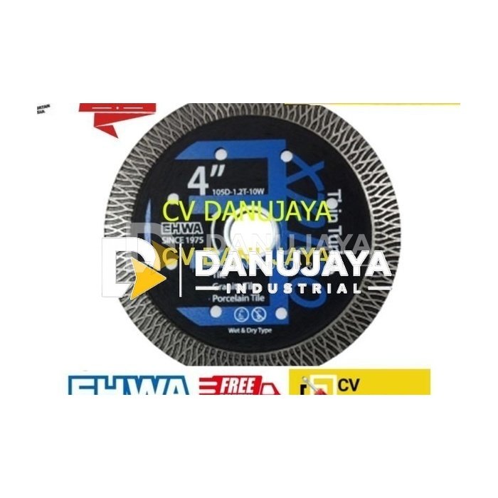 PISAU POTONG KERAMIK THIN TURBO EHWA - 4"