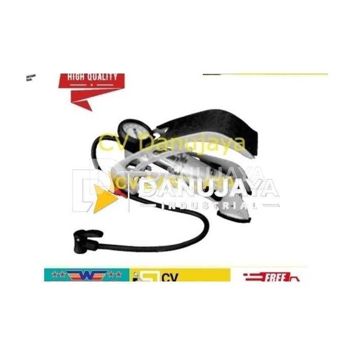 Pompa Injak Wipro High Pressure Tipe WP 8705-G / Pompa sepeda 1 Tabung