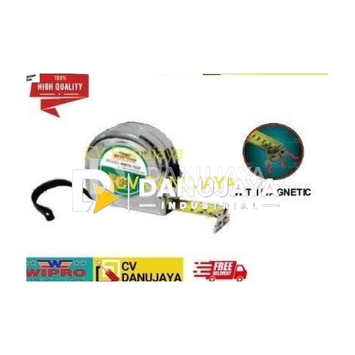 Roll Meter Meteran Gulung RM 70 Size 7.5 Mtr x 25 mm WIPRO