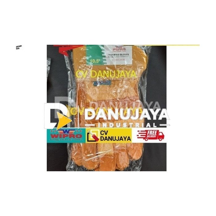 Sarung Tangan Kulit Kombinasi Pendek Wipro 312B