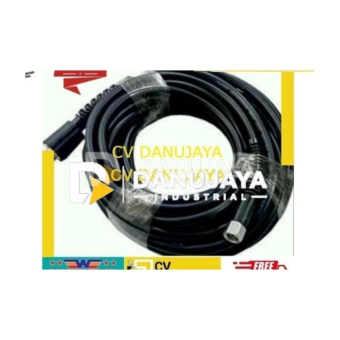 Selang Jet Cleaner Air Cuci Mobil Motor Wipro Size 15 Meter