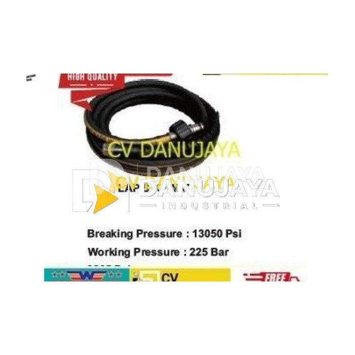 Selang Jet Cleaner Heavy Duty Ukuran 15 Meter WIPRO