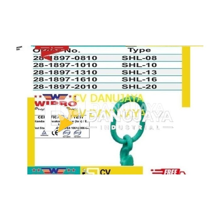 single hook lifting link SHL 08 Wipro