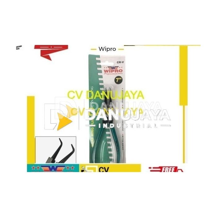 Snap Ring Plier / Tang Snap Ring Wipro 7" (Buka/Tutup - Bengkok)