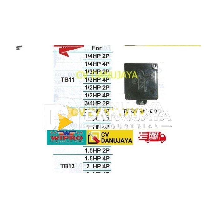 Spare Part Terminal Box Electromotor Wipro TB13