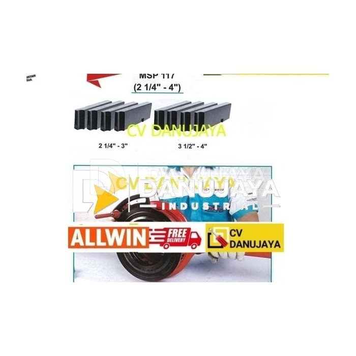 Sparepart Mata Snai Pipa Ratchet SP-117 size 2 1/4-4 Allwin MSP 117