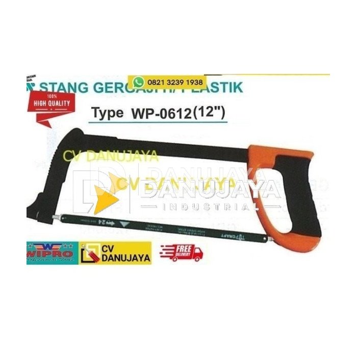 Stang Gagang Gergaji Handle Plastik Size 12 Inch Wipro WP-0612