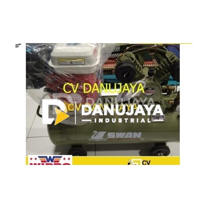 Swan Compressor Kompresor Plus Engine SVU 212 0.5HP Plus PM160 5.5Hp