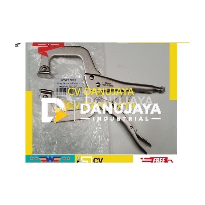 Tang Buaya vise grip locking pliers wipro catok 8" 8 inch