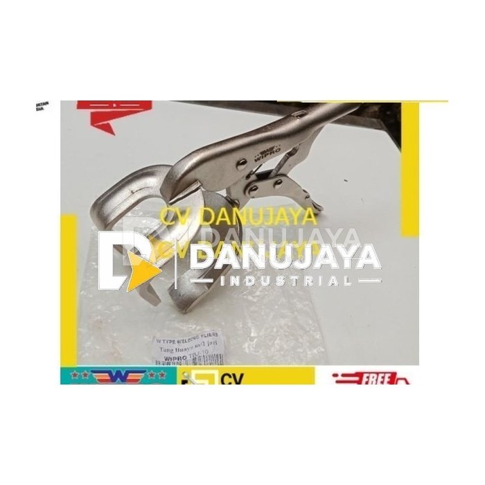 Tang Buaya vise grip locking pliers wipro jari 10" 10 inch