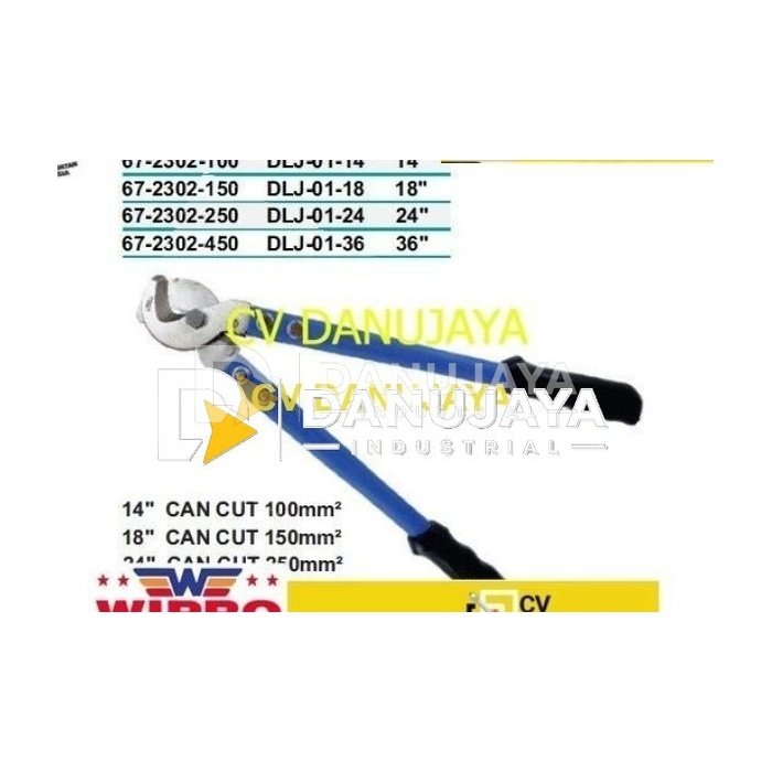 Tang Potong Kabel Gunting Pemotong Cable ukuran 18" WIPRO