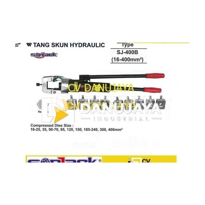 Tang Skun Hydraulic 16-400 mm2 - Sonjack SJ-400B