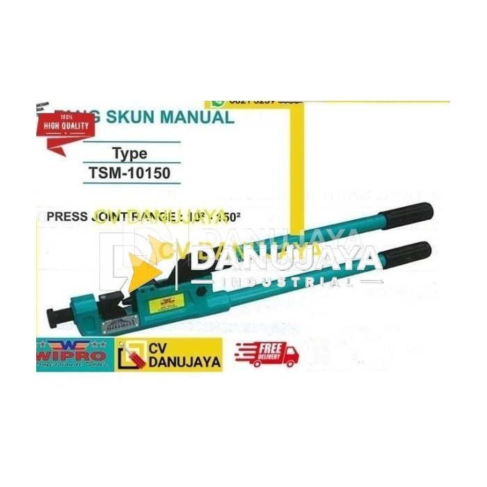 Tang Skun Manual Press Joint Range 10150mm Wipro TSM10150