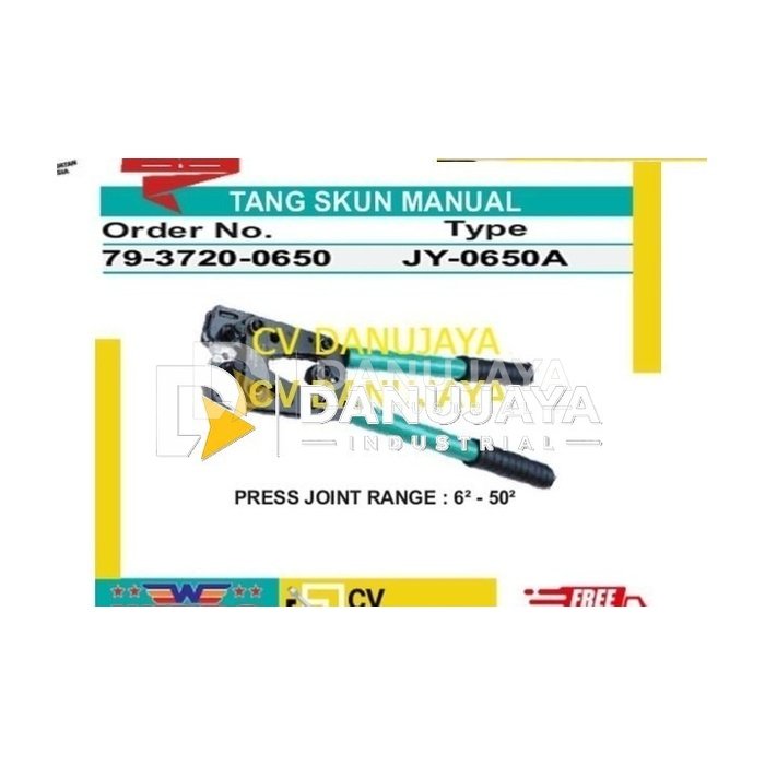 Tang skun Scun Crimping manual JY 0650A Wipro