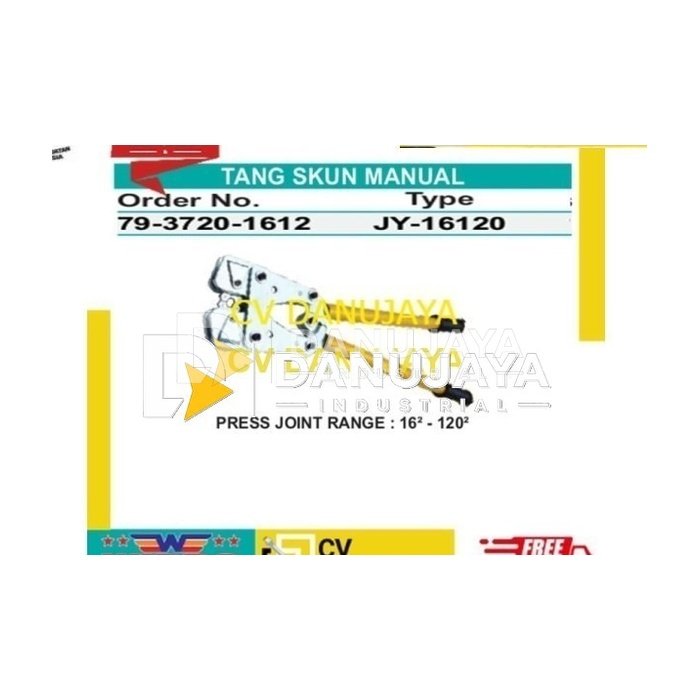 Tang skun Scun Crimping manual JY 16120 Wipro