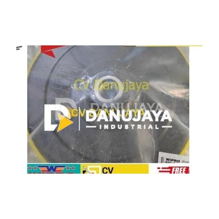 WIPRO Backing pad Velcro 7" M16 Tatakan Amplas Tatakan gerinda 7 inch