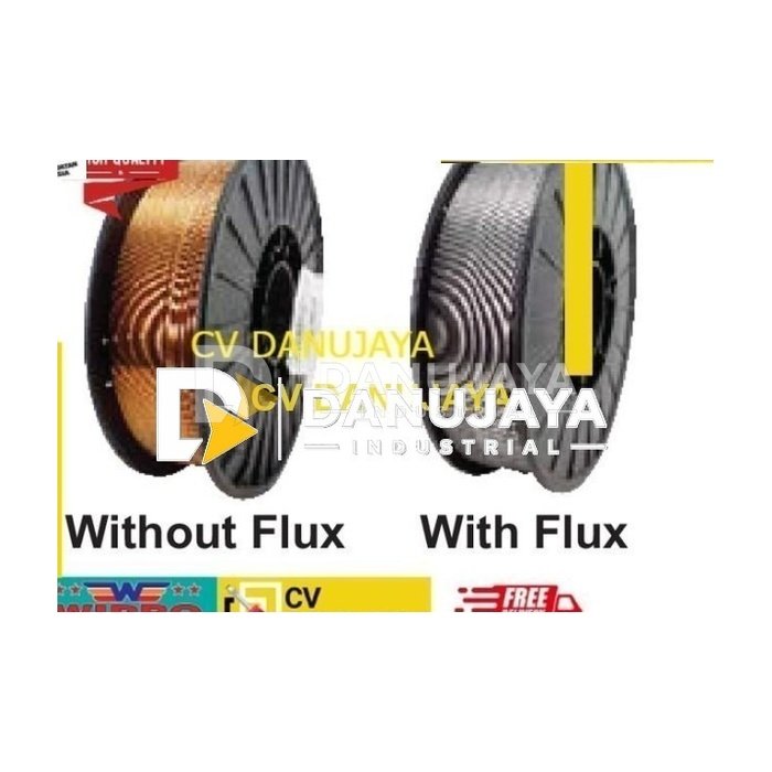 WIPRO E71T-1 Kawat Las MIG CO2 With Flux 1mm 1 mm 5KG 5 KG