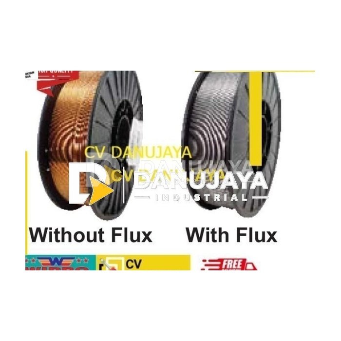 WIPRO E71T-GS Kawat Las MIG CO2 With Flux 0.8mm 0.8 mm 1KG