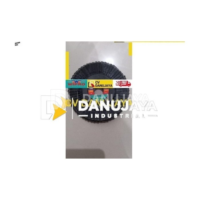 WIPRO FLEXIBLE FLAP DISC 4" A60 FDE-100 Mata gerinda amplas