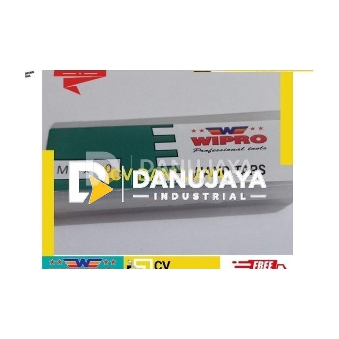 WIPRO Hand Tap handtap Taps M 7 X 1.0 Pembuat Ulir Sekrup Drat