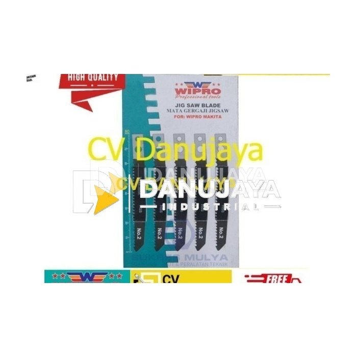 WIPRO Mata Jigsaw Blade Wipro No. 2 / Mata Gergaji HSS