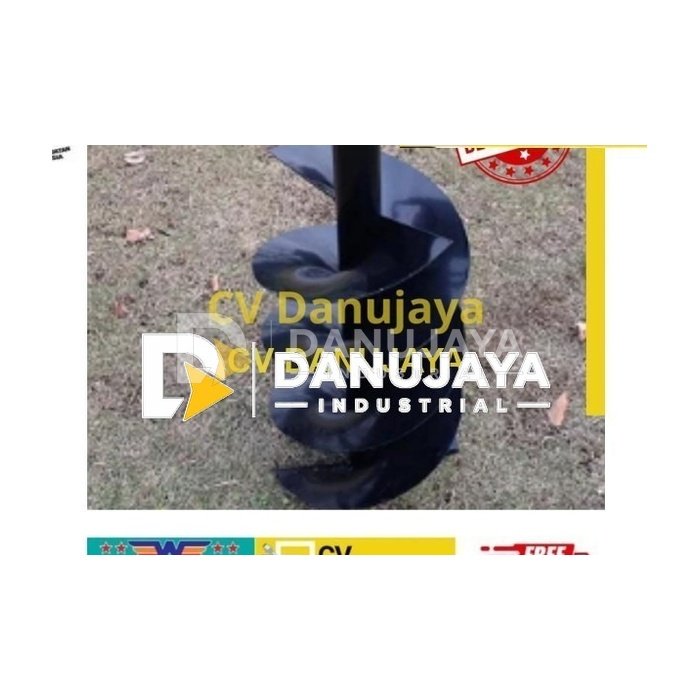 Wipro Mata Mesin Bor Lubang Tanah 100 150 200 X 800 Mm Earth Auger