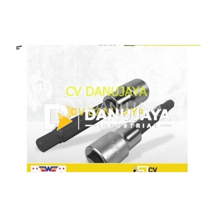 WIPRO Mata Sok L 8 mm Panjang - Hex Bit Socket Kunci