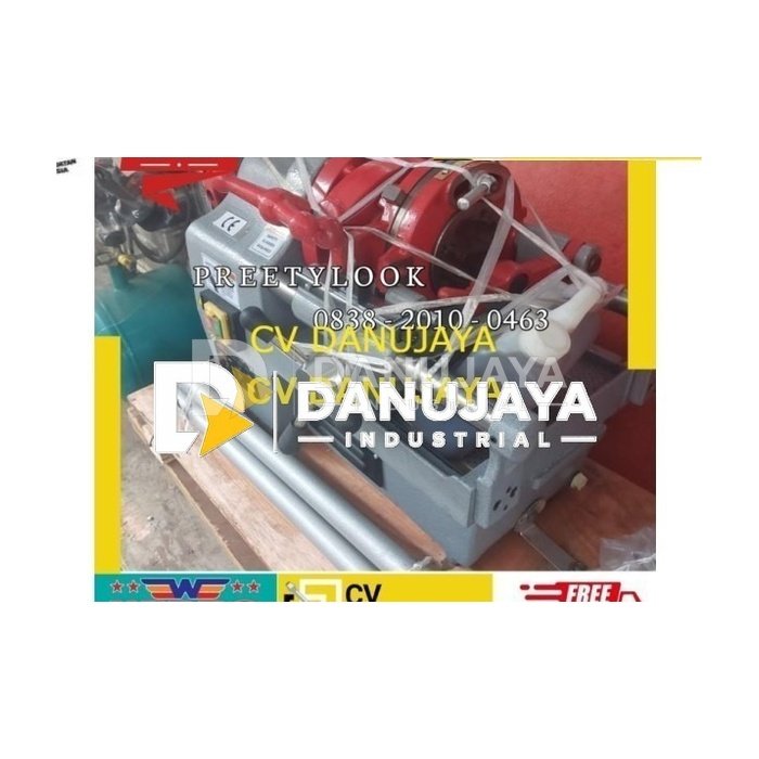 Wipro Mesin Snai Senai Pipa 1/2" 4" ZIT B4 100 Electric Pipe Threader