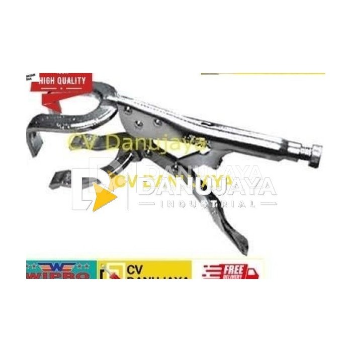 WIPRO - Tang Buaya m/2 Jari (Nickle Plated) - TBJ-10