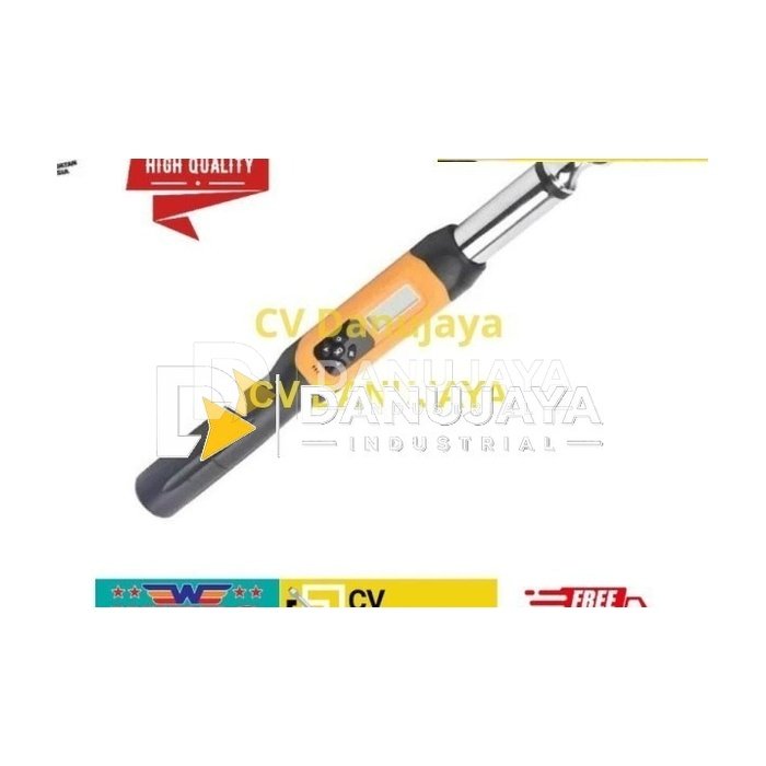 Wipro Torsi Meter Digital Kunci Momen Torque Torsimeter 30 Nm 1/4" 1/2