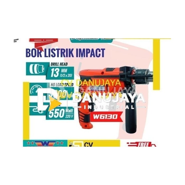 WIPRO W6130 Mesin Bor Listrik Impact 13mm