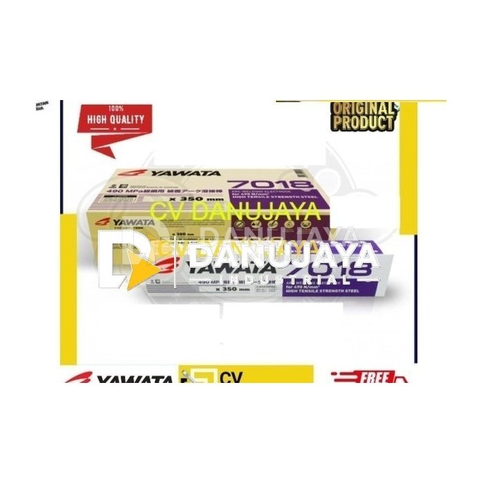YAWATA Kawat Las Listrik Besi 3.2mm 7018 Welding Electrode 3.2mm 5kg