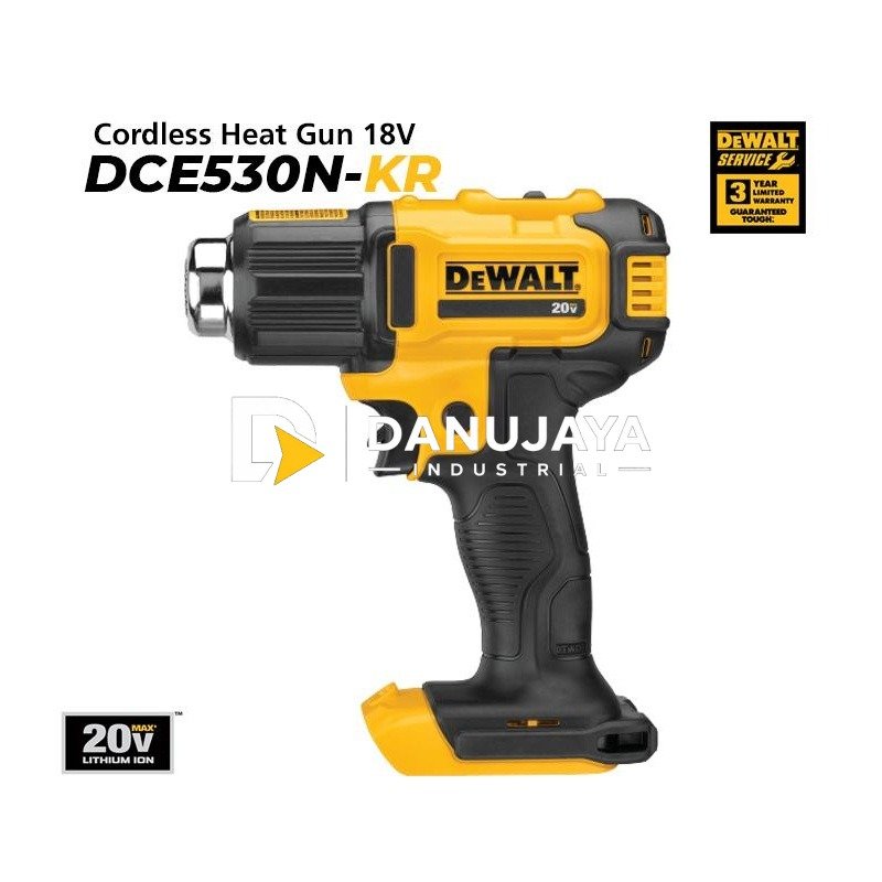 Dewalt Cordless Hot Gun / Pemanas Baterai 18V XR DCE530N (Unit Only)