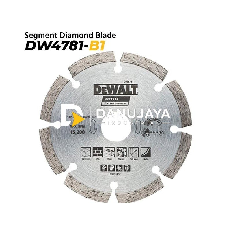 Dewalt Mata Diamond Untuk Tembok 105mm DW4781