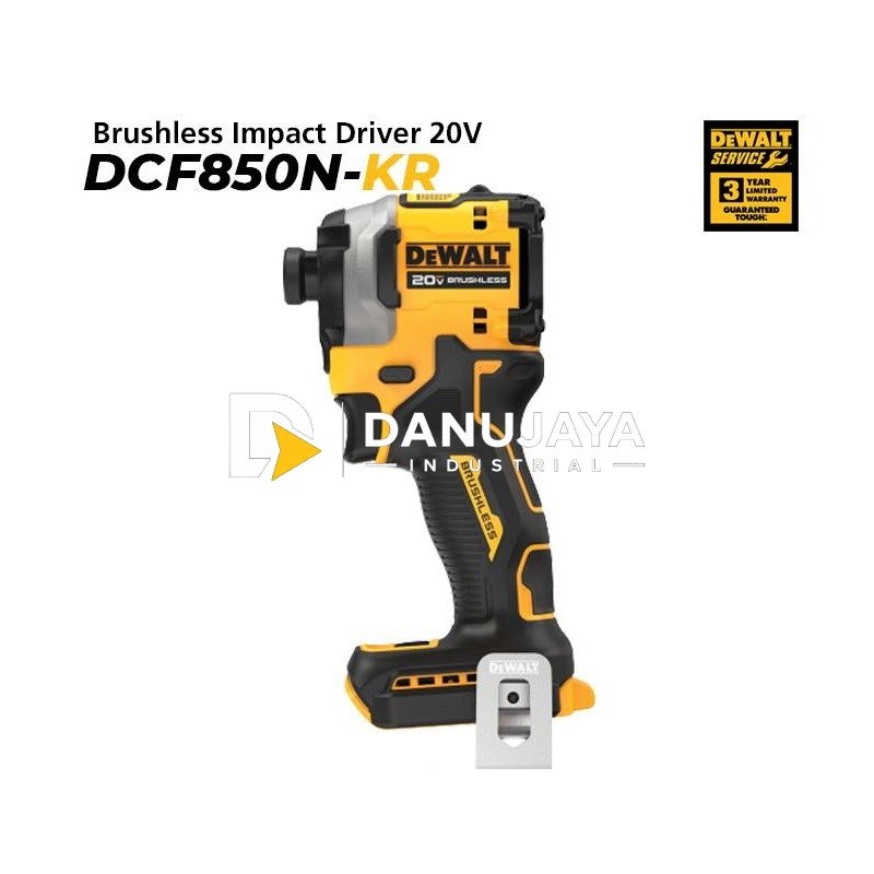 Dewalt Brushless Impact Driver / Obeng Impact 20V DCF850N (Unit Only)