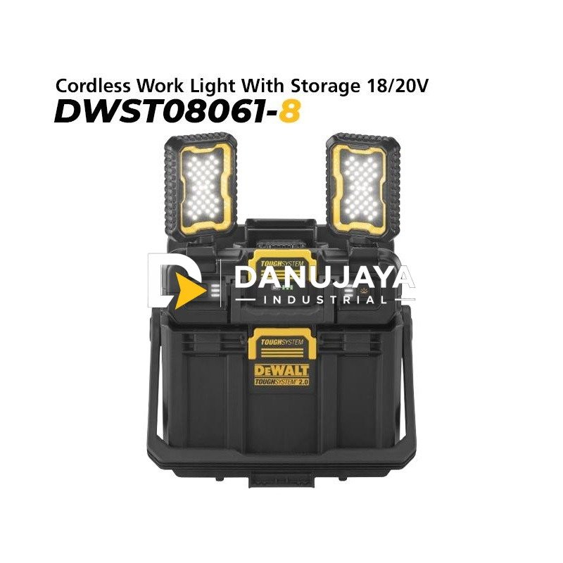 Dewalt Cordless Work Light With Storage Toughsystem 2.0 18/20V DWST08061-8