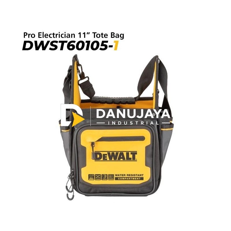 Dewalt Pro Electrician Tote Bag / Tas alat 11" DWST60105-1