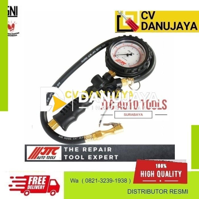 Lightweight 3-Function Tire Gauge Accurate Type