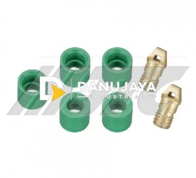 MANIFOLD GAUGE HOSE REPLACEMENT PART KIT (GREEN) JTC-1140A