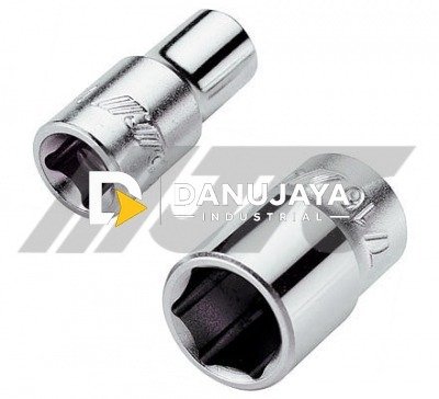 1/4" DR. 6PT. SOCKET SOCK SHOCK MATA KUNCI 7/32" JTC-224732