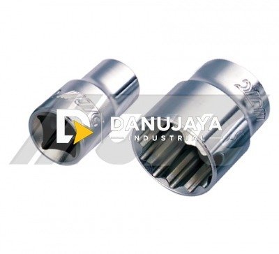 1/4" DR. 12PT. S10 SOCKET MATA KUNCI SOK SOCK JTC-22610