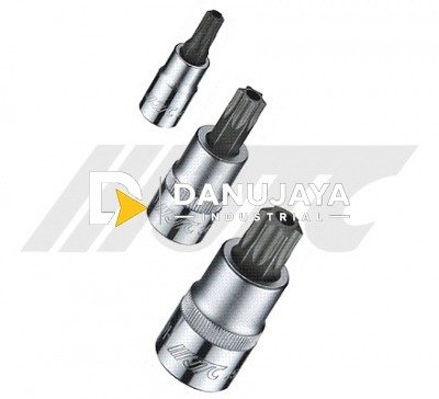 STAR SOCKET MATA KUNCI SOCK BIT TAMPERPROOF 1/4" x T20H JTC-23520