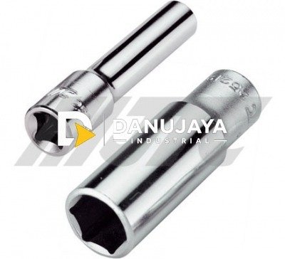 DEEP SOCKET SOCK SHOCK MATA KUNCI 1/4" DR. 7mm 6PT JTC-25207