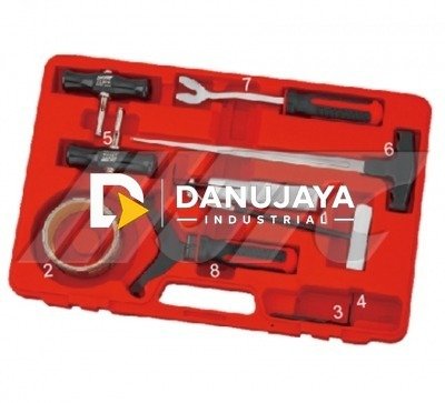 JTC 2527-9PCS WINDSHIELD REMOVAL KIT Auto Glass Alat Pembuka Kaca Mobil Kit
