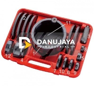 Universal Adjustable Wheel Bearing Lock Nut Tool Kit JTC-4045