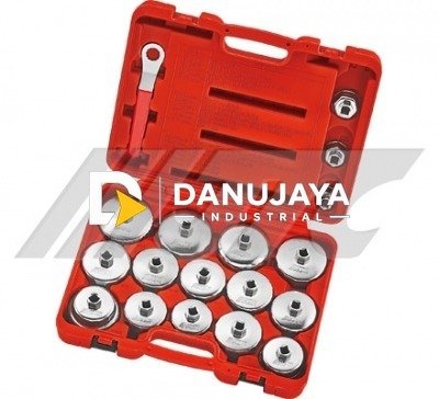 PEMBUKA FILTER OLI MOBIL 18PCS OIL FILTER WRENCH SET JTC-4572