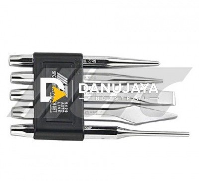 5PCS CHISEL PUNCH SET JTC-5129
