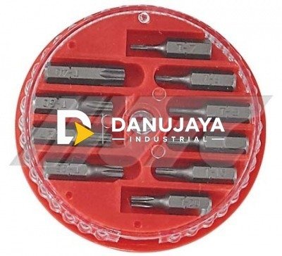 10PCS STAR BIT SET (TAMPERPROOF) JTC-5363