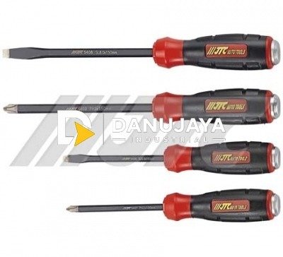 NON-SLIP GO-THROUGH SCREWDRIVERS Spek PH3 x 150 mm (+) JTC-5409