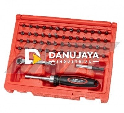 JTC 5610 55pcs Mini Ratchet Bit Set